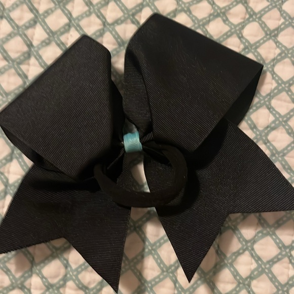 Rays Cheer hair bow - Picture 2 of 2